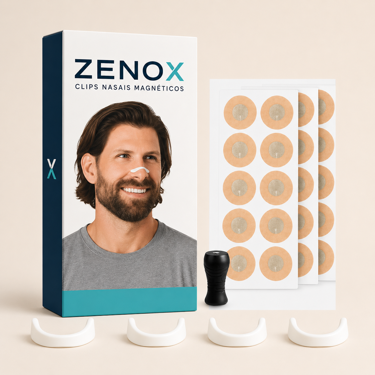 Clipe Nasal Magnético Zenox 1